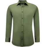 Gentile Bellini Exclusive Business Satin Shirt - Green