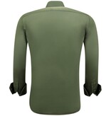 Gentile Bellini Exclusive Business Satin Shirt - Green