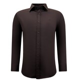 Gentile Bellini Classy Business Shirt For Men - Brown