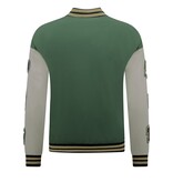 Enos Oversized Men's Jacket - 8633 - Green