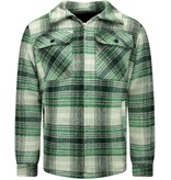 Enos Men's lumberjack with zip -7088 - Green