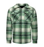 Enos Men's lumberjack with zip -7088 - Green