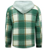 Enos Lumberjack Jacket Men's Lined -7969 - Green