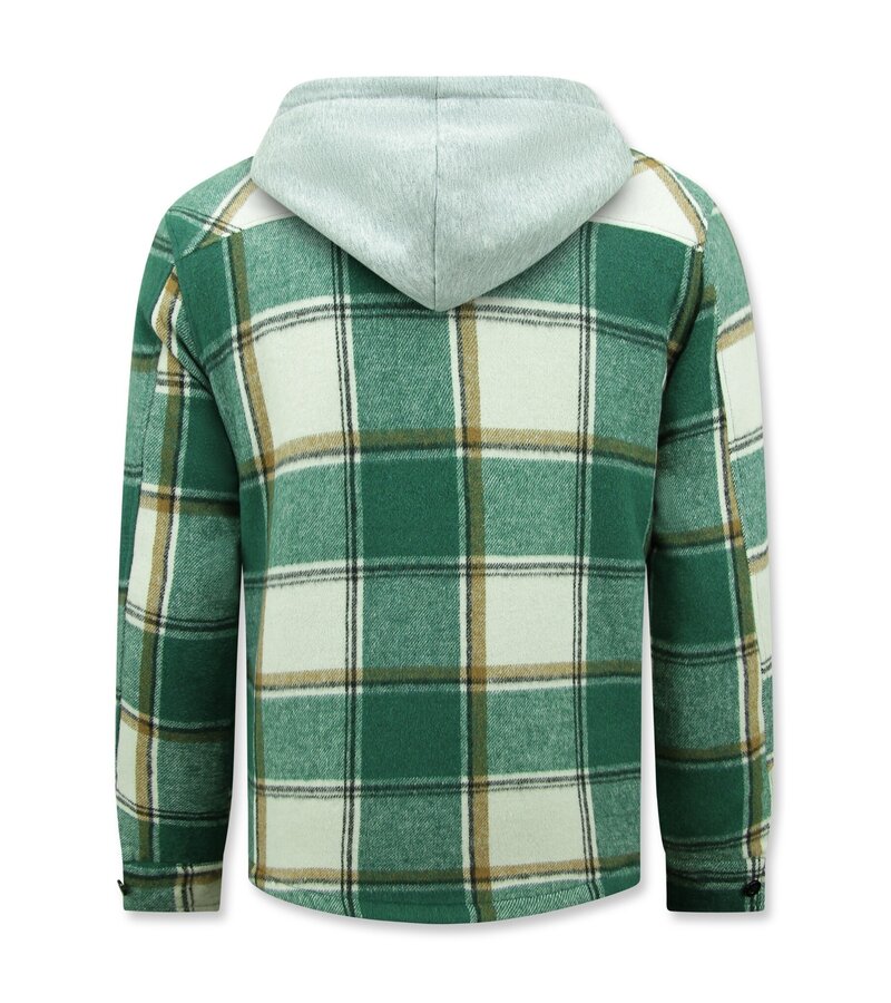 Enos Lumberjack Jacket Men's Lined -7969 - Green