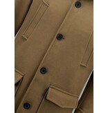 Enos Sporty mens coat -8931- brown