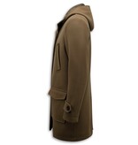 Enos Sporty mens coat -8931- brown