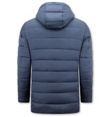 Enos Waterproof Winter Parka Jacket Men - 8518 - Blue