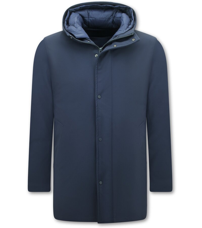 Enos Waterproof Winter Parka Jacket Men - 8518 - Blue