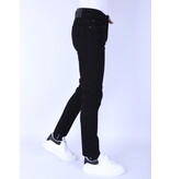 True Rise Men's jeans Stretch Regular Fit - DP47- Black