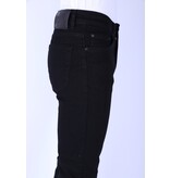 True Rise Men's jeans Stretch Regular Fit - DP47- Black