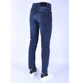 True Rise Men's Jeans Trousers - Regular Fit- DP49- Blue