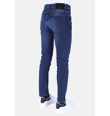 True Rise Men's Jeans Trousers - Regular Fit- DP49- Blue