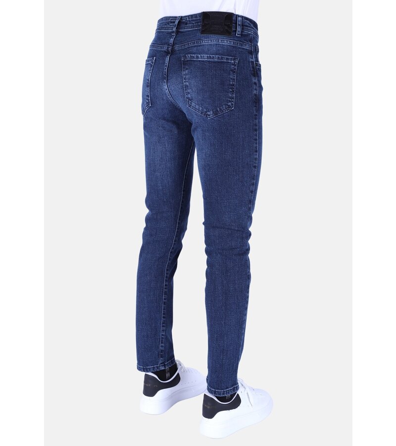 True Rise Men's Jeans Trousers - Regular Fit- DP49- Blue