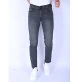 True Rise Men Super Stretch Denim Regular Fit - DP55 - Grey