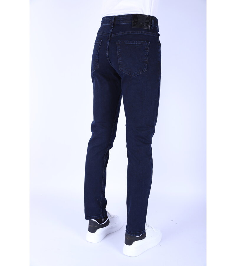 True Rise Mens Superstretch Regular Fit Jeans - DP56 - Blue
