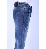 Local Fanatic Dark Blue Slim Fit Men's Jeans -1097 - Blue
