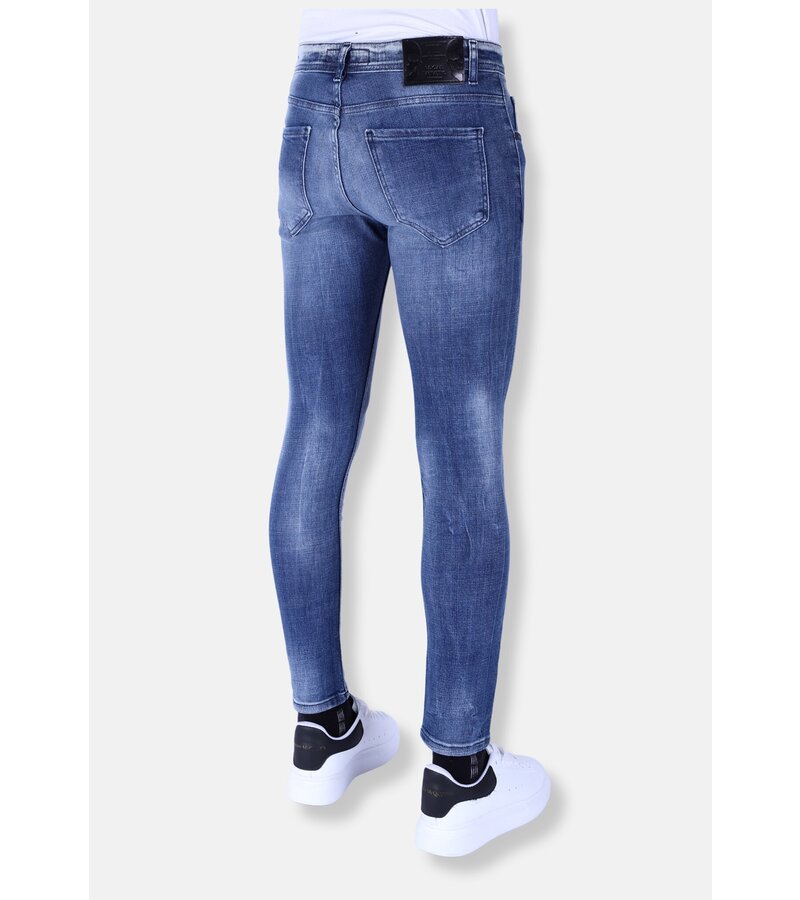 Local Fanatic Dark Blue Slim Fit Men's Jeans -1097 - Blue