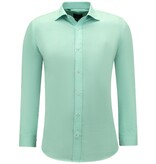 Gentile Bellini Oxford Long-Sleeve Shirt for Men - Green