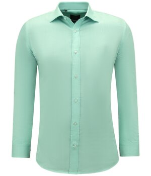 Gentile Bellini Oxford Long-Sleeve Shirt for Men - Green