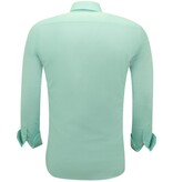 Gentile Bellini Oxford Long-Sleeve Shirt for Men - Green