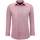 Plain Oxford Men's Slim Fit Shirt - Fuchsia
