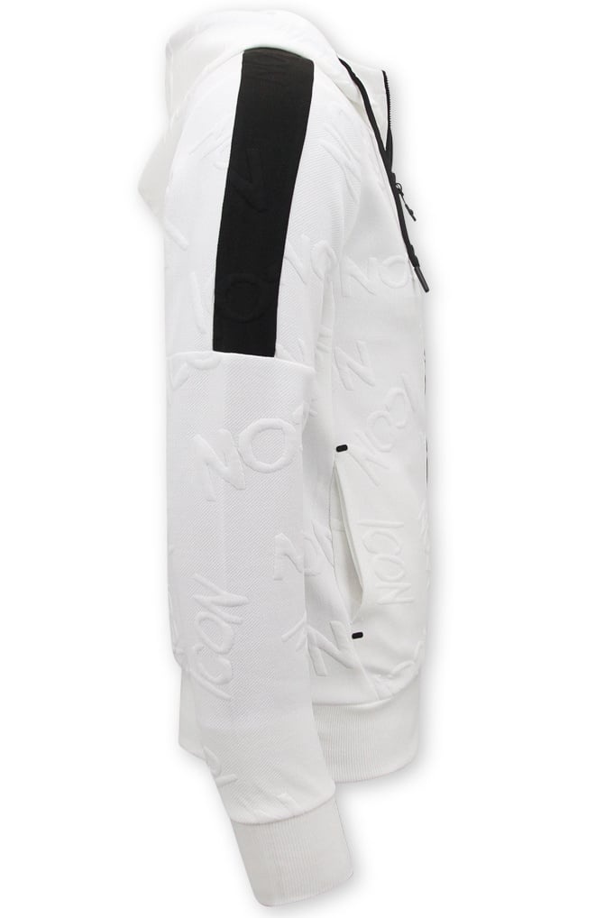 TopStar ICON Tracksuit Men Jogging Suit Men Adults 11031 White Styleitaly.eu