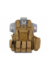 COMBAT VEST MET LOSNEEMBARE ARMOR SYSTEEM
