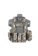 COMBAT VEST MET LOSNEEMBARE ARMOR SYSTEEM