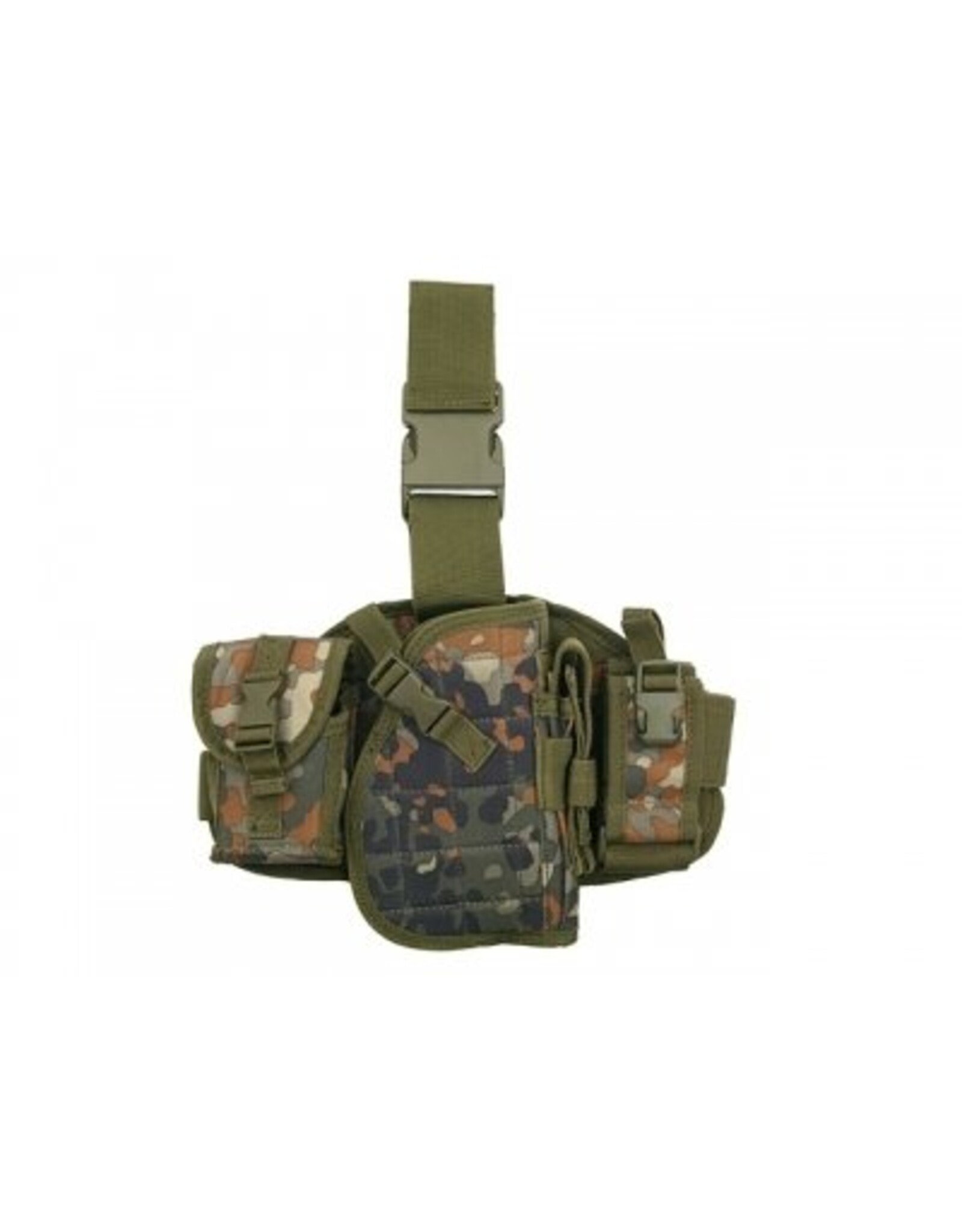 TACTISCHE MOLLE BEEN PANEL MET HOLSTER