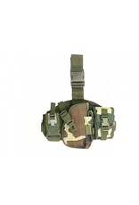 TACTISCHE MOLLE BEEN PANEL MET HOLSTER