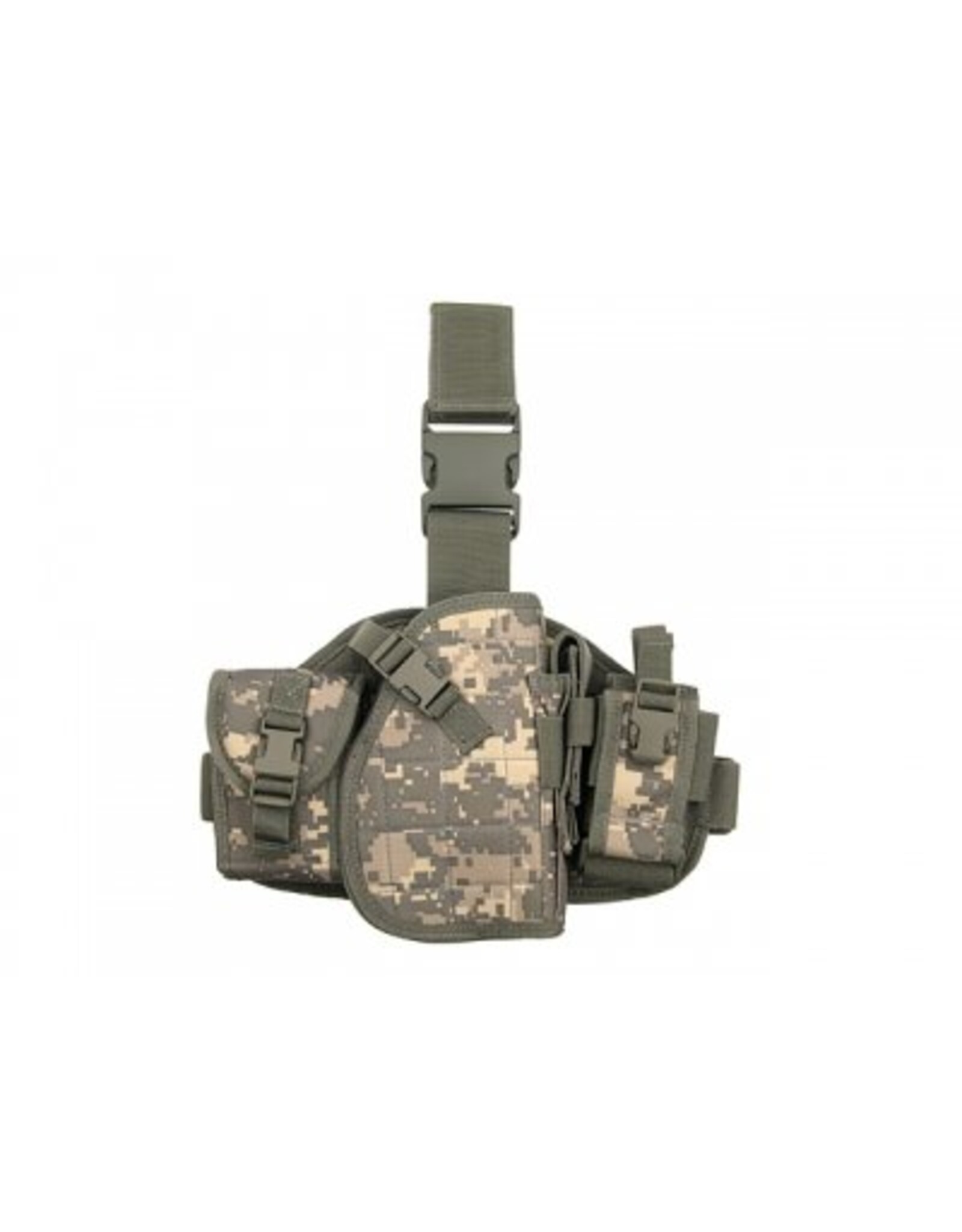 TACTISCHE MOLLE BEEN PANEL MET HOLSTER