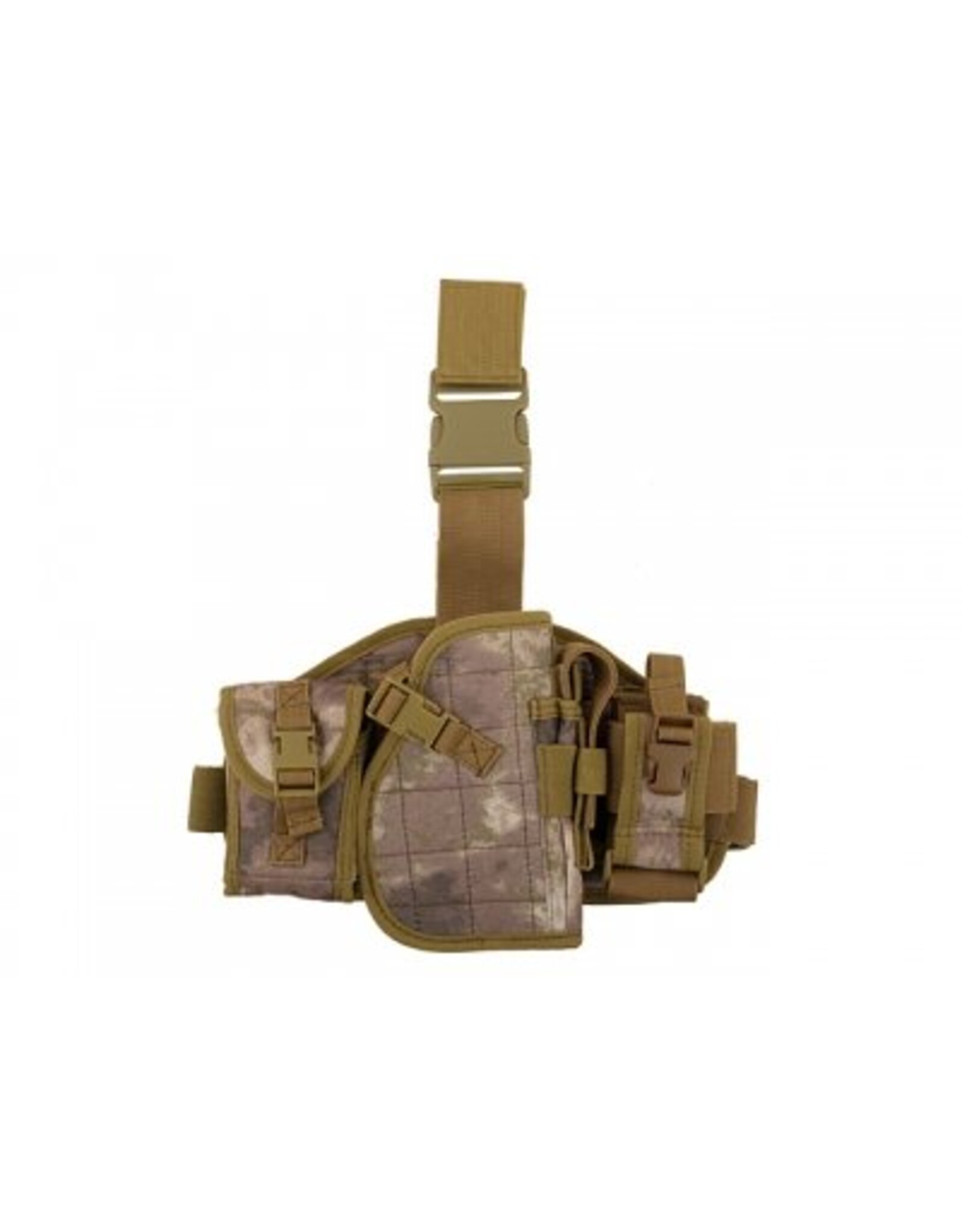 TACTISCHE MOLLE BEEN PANEL MET HOLSTER