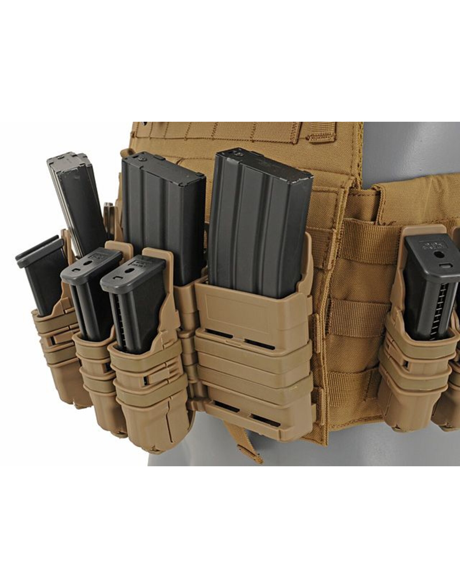 Polymeer pistool magazijn houder Set - 2 Stuks