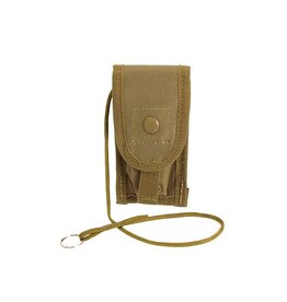 Tactical pouch met sling voor mes