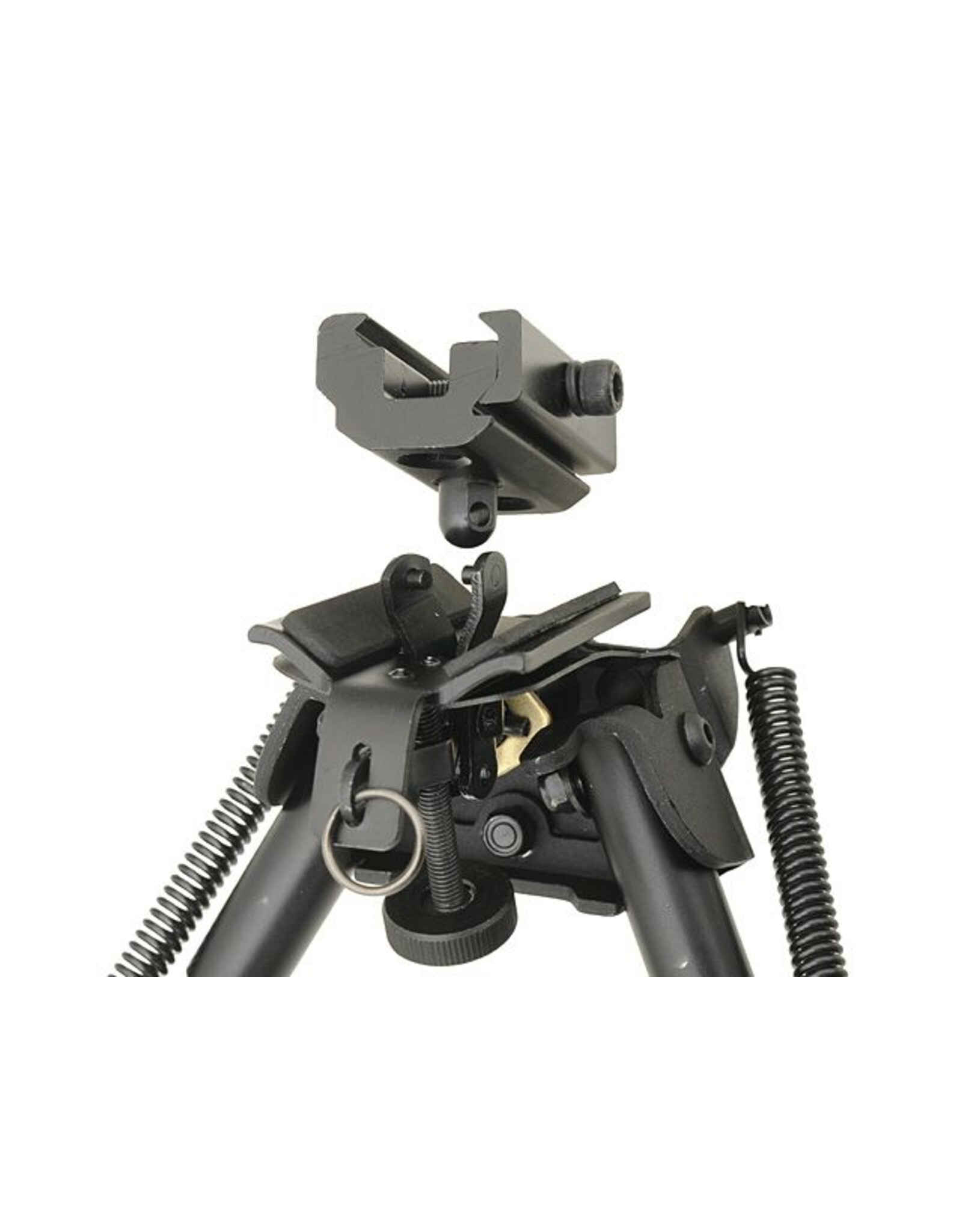 6 traps telescopische tweepoot met RIS Mount Adapter