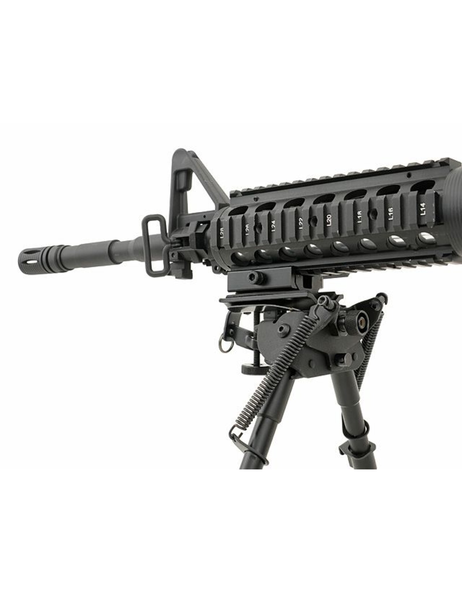 6 traps telescopische tweepoot met RIS Mount Adapter