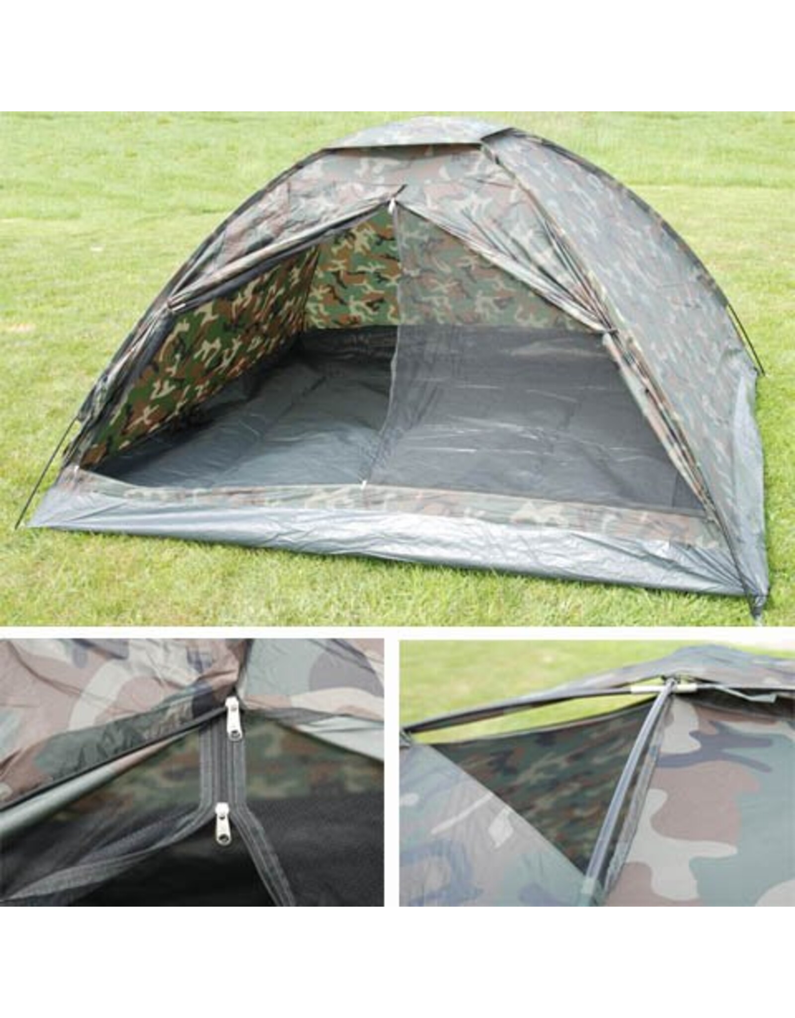Tent camouflage 4 persoons
