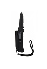 Survival mes met lamp en fire starter