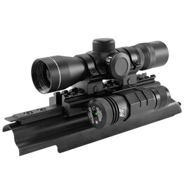 NcStar The liberator combo (4X30 Red illuminated compact scope/blue lens)