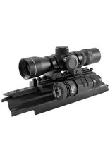 NcStar The liberator combo (4X30 Red illuminated compact scope/blue lens)