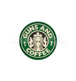 Guns and Coffee Rubber Patch