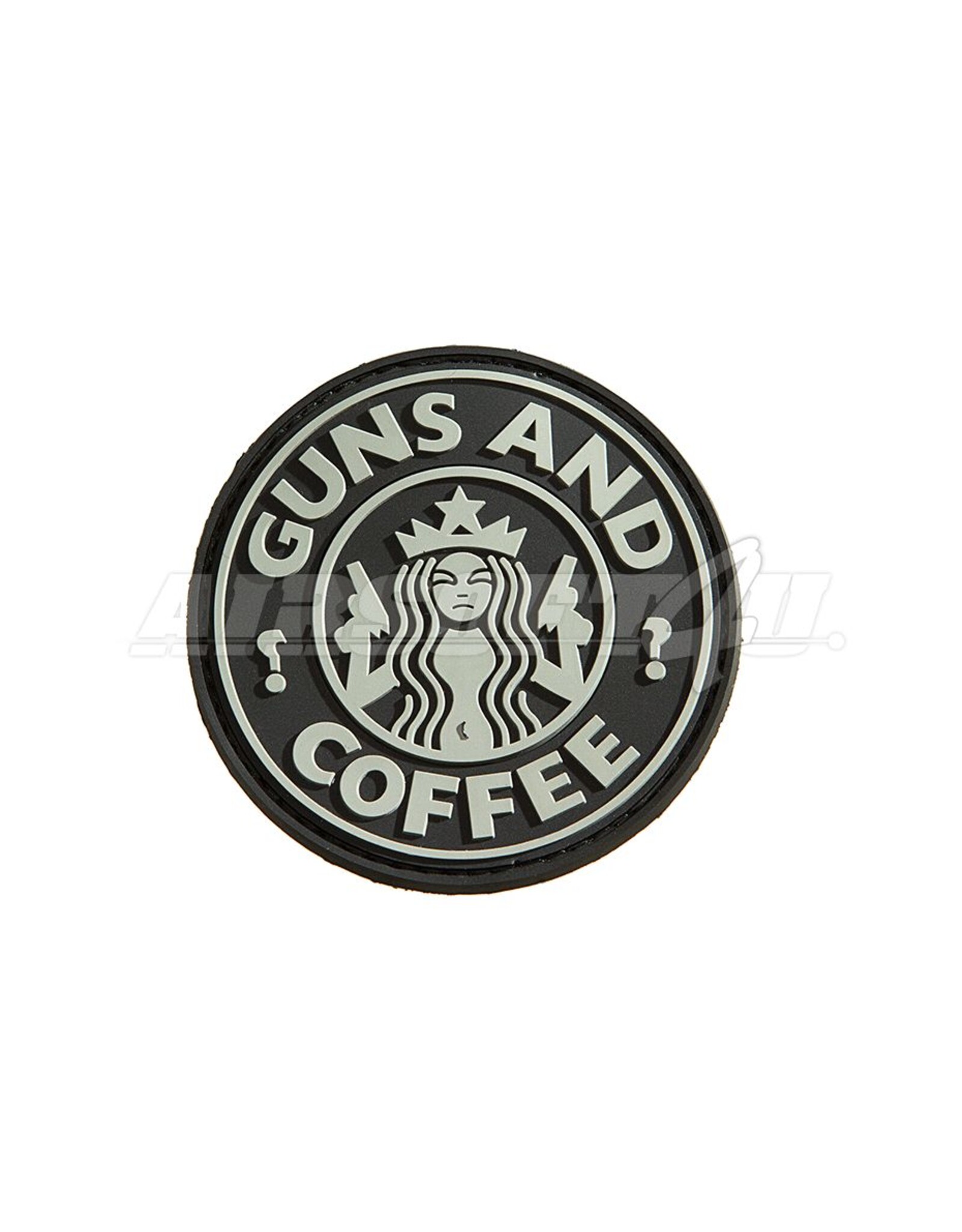 Guns and Coffee Rubber Patch