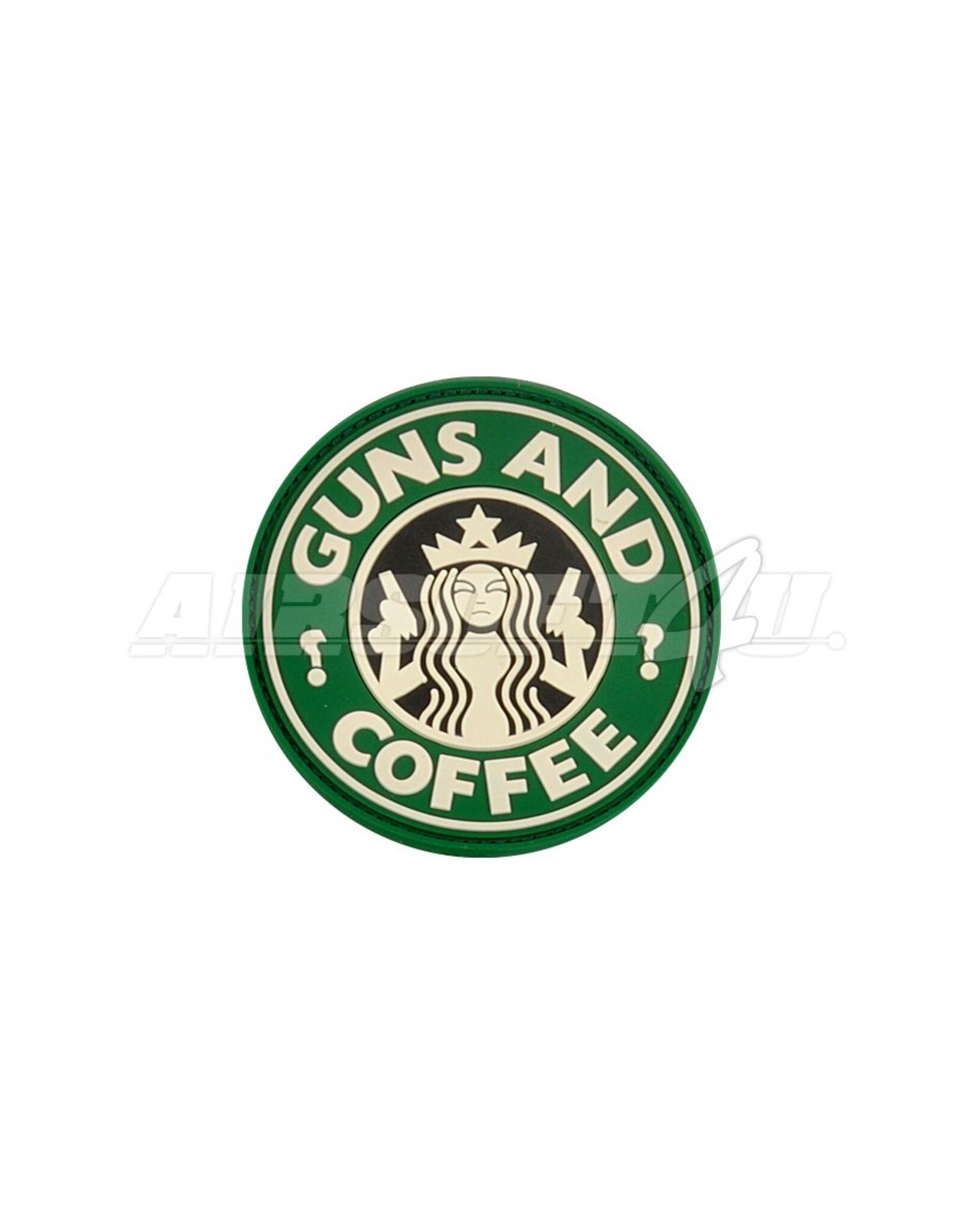 Guns and Coffee Rubber Patch