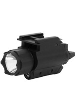 NcStar Tactical red laser sight & 3W 120 lumens LED flashlight with weaver quick release