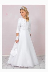 Kids  Kommunionkleid mit Reifrock, Bolero und Tasche