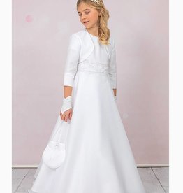 Kids  Kommunionkleid Set schlicht und elegant