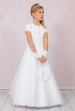 Kids  Kommunionkleid mit Reifrock, Bolero und Tasche