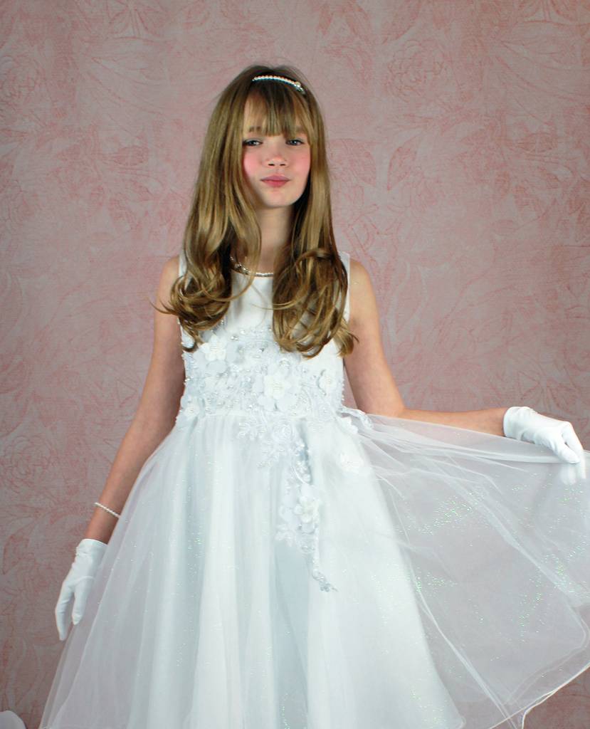 Festliches Mädchenkleid für Hochzeit oder Kommunion