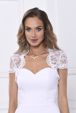 Attraktiver Braut Bolero für die Hochzeit aus Spitze