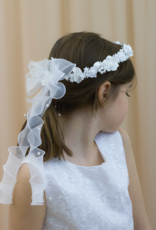 Eleganter Kopfschmuck für Kommunion Mädchen